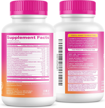 Pink Stork Total Prenatal + DHA